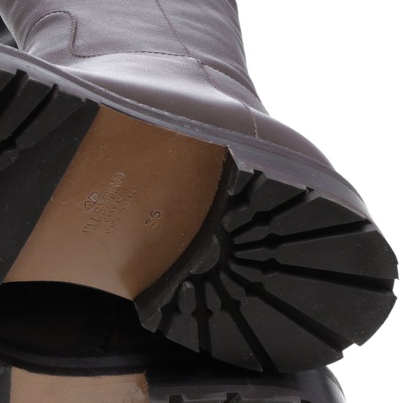 VALENTINO GARAVANI Leather BOWRAP Boots sz36 - Picture 10 of 14